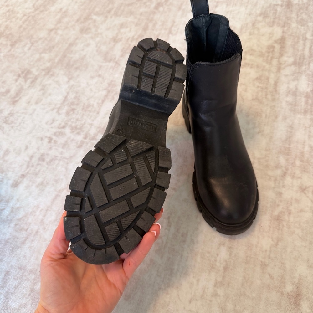 Steve Madden Black Ankle Booties - Picture 6 of 8